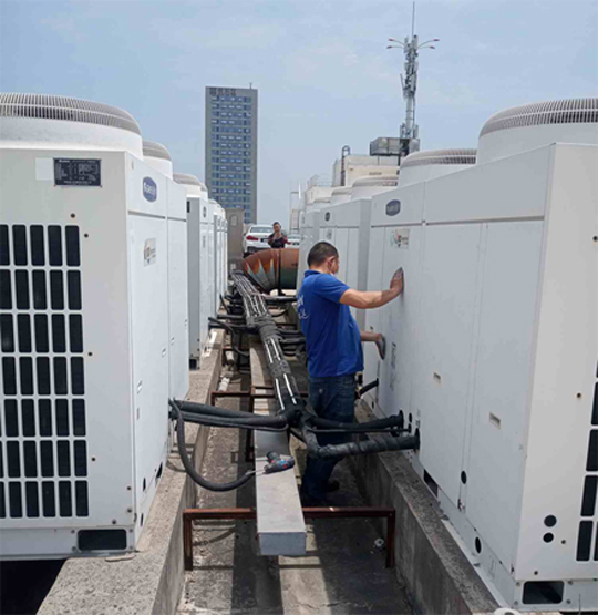 镇江中央空调制热和不制冷系统维修方法